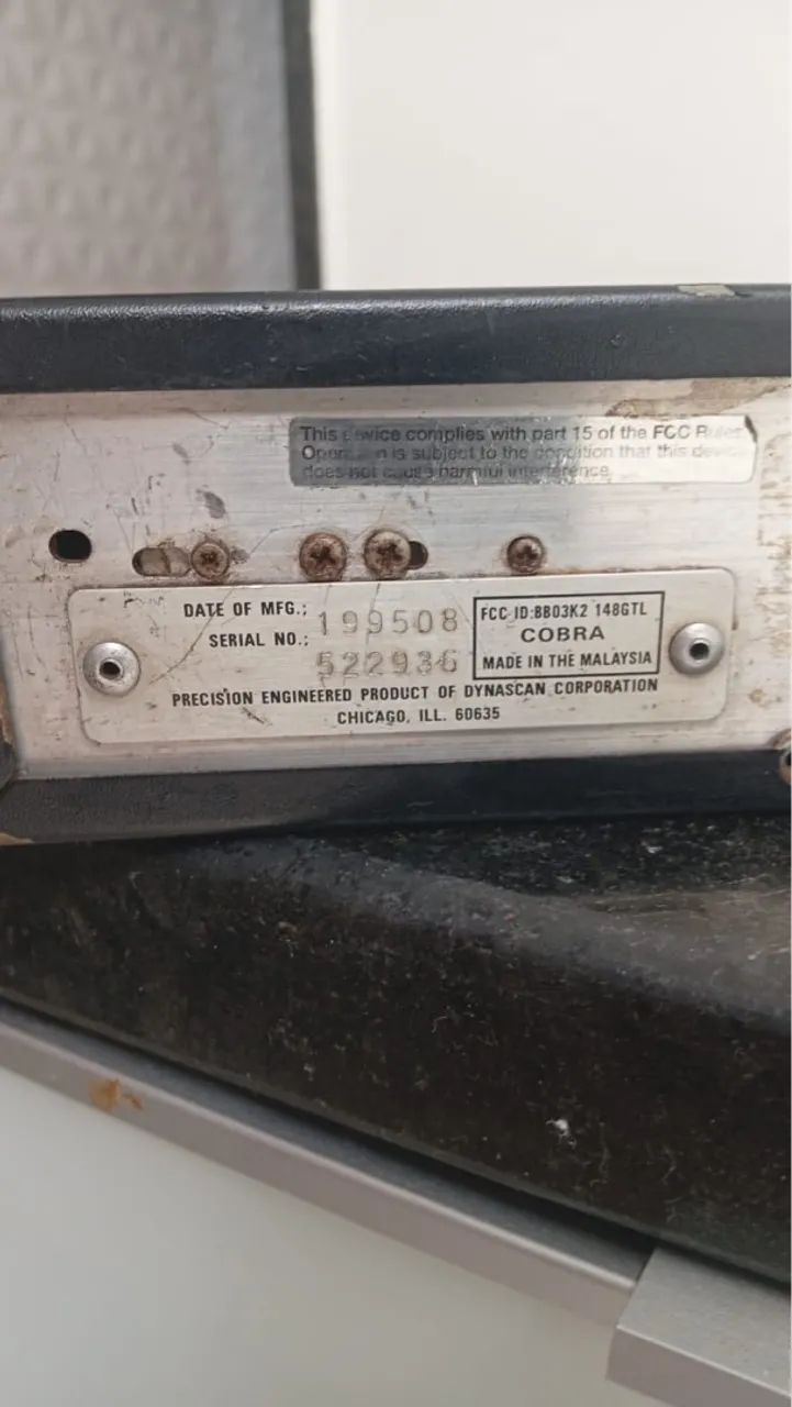 Rádio cobra CB 148 GTL 