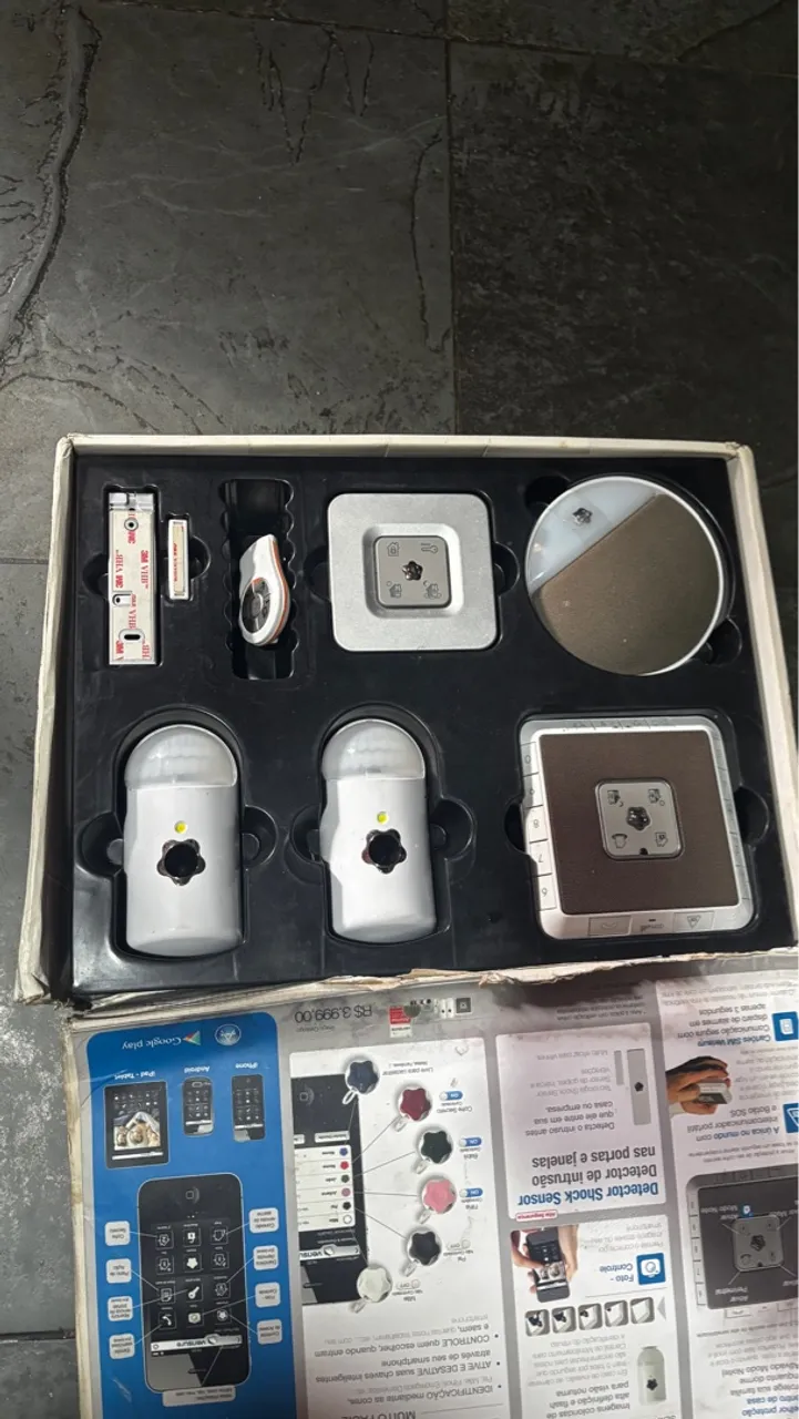 Kit de Segurança Residencial Completo Alarme Verisure - Na Caixa