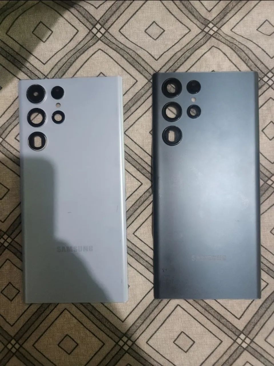 Tampa traseira do s22 ultra de vidro 