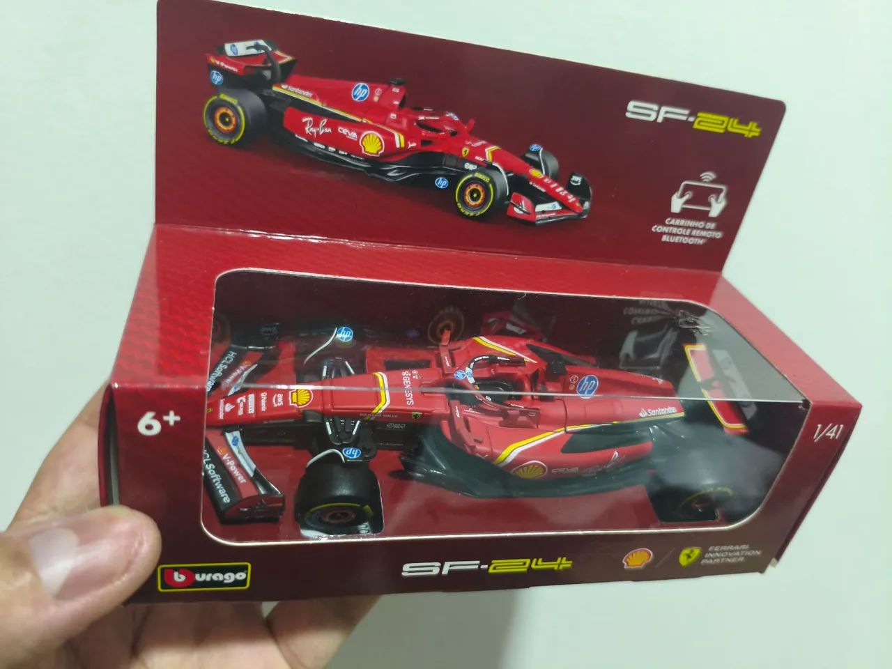 Miniatura F1 Ferrari Shell