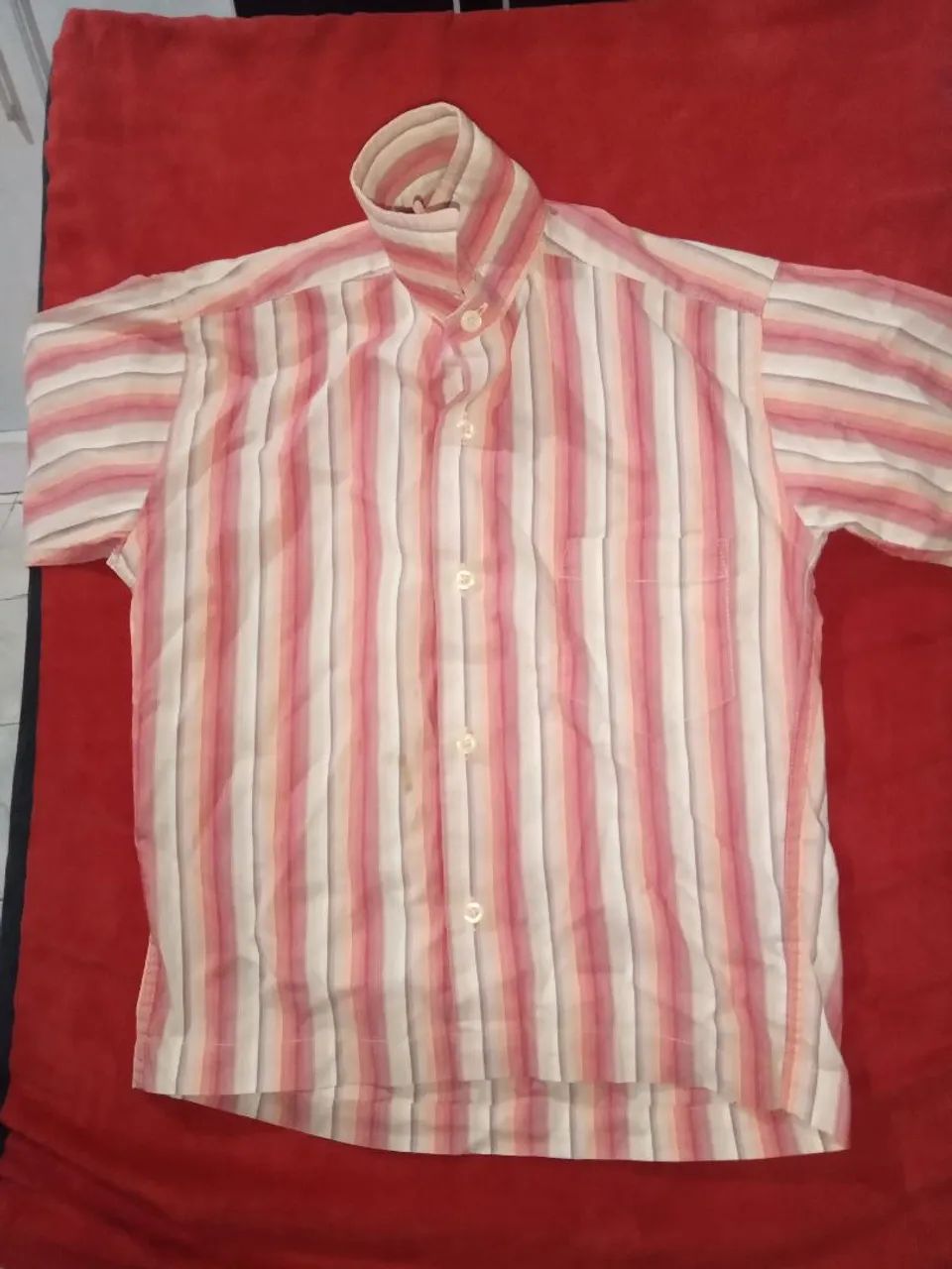 Camisa listrada infantil para são João 
