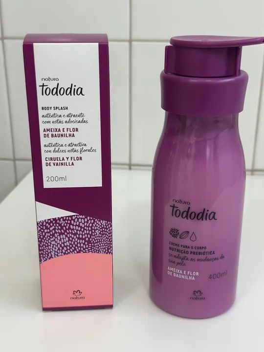 Kit Natura Tododia Ameixa e Flor de Baunilha - Foto 2
