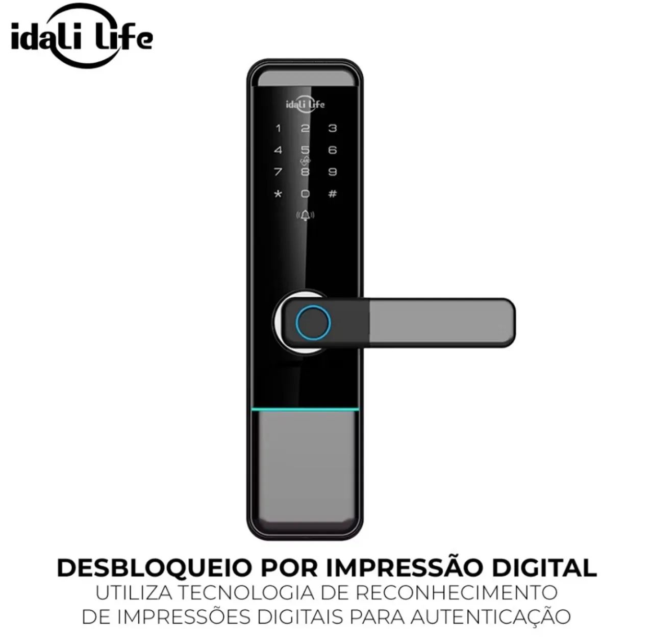 Fechadura Digital Inteligente com Impressão Digital - Foto 2
