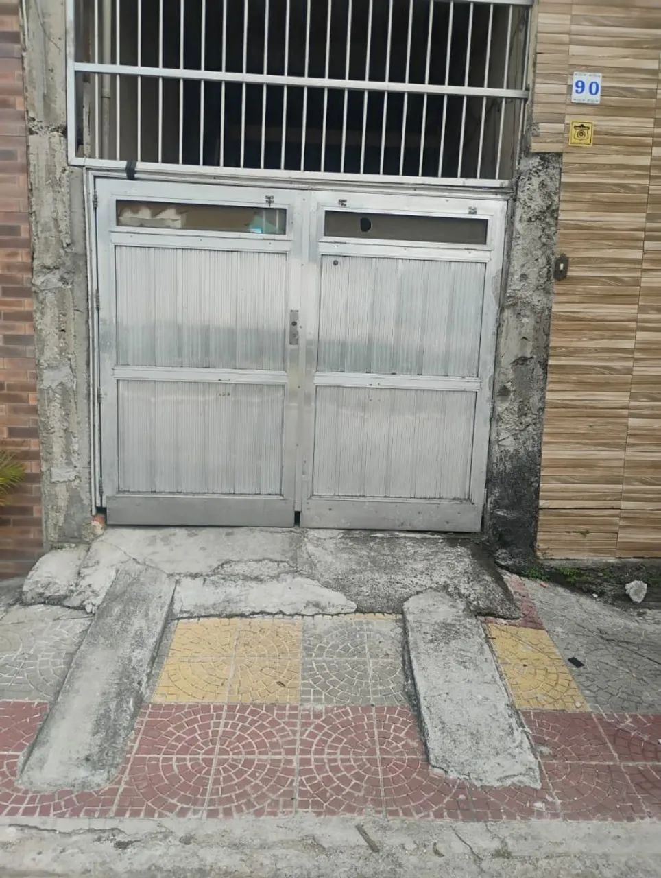 Portão de alumínio 