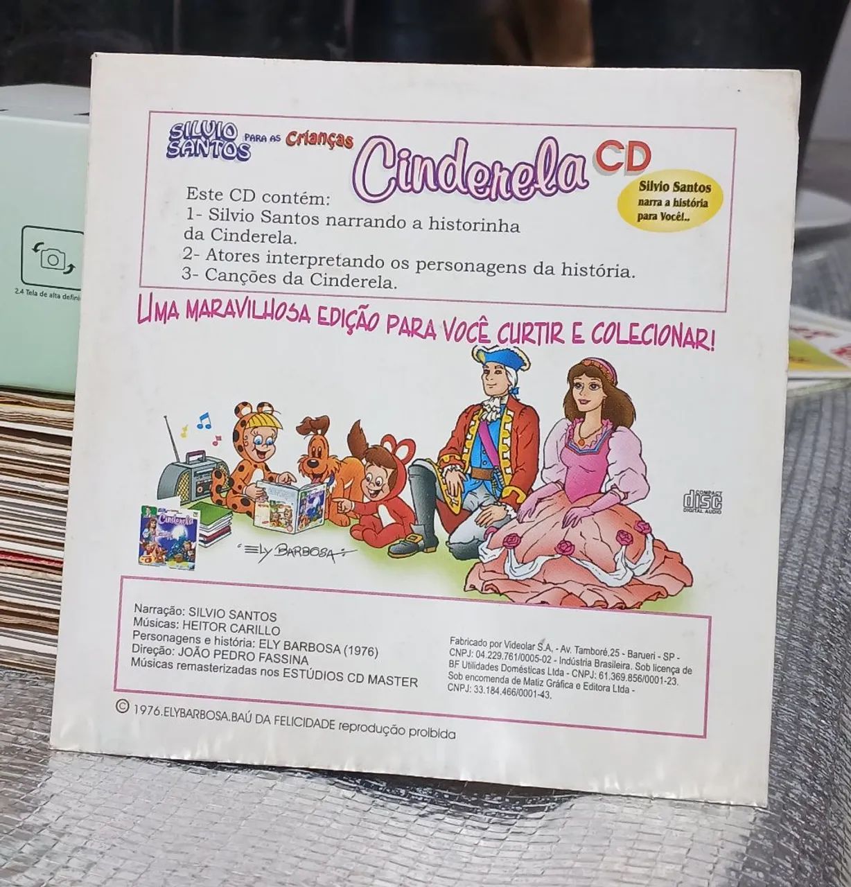 ? CD 7 - Cinderela | Silvio Santos para as Crianças - Foto 2