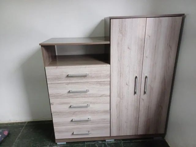 cômoda/roupeiro compacto 