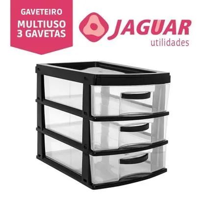 Kit 2 gaveteiro com 3 gavetas de plástico M+P