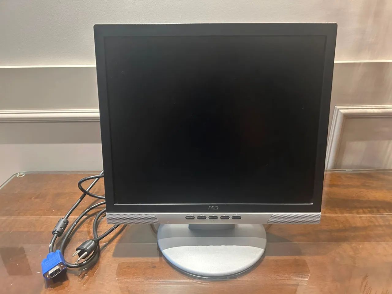 MONITOR AOC 17? LCD - FUNCIONANDO - ÓTIMO ESTADO - Foto 2