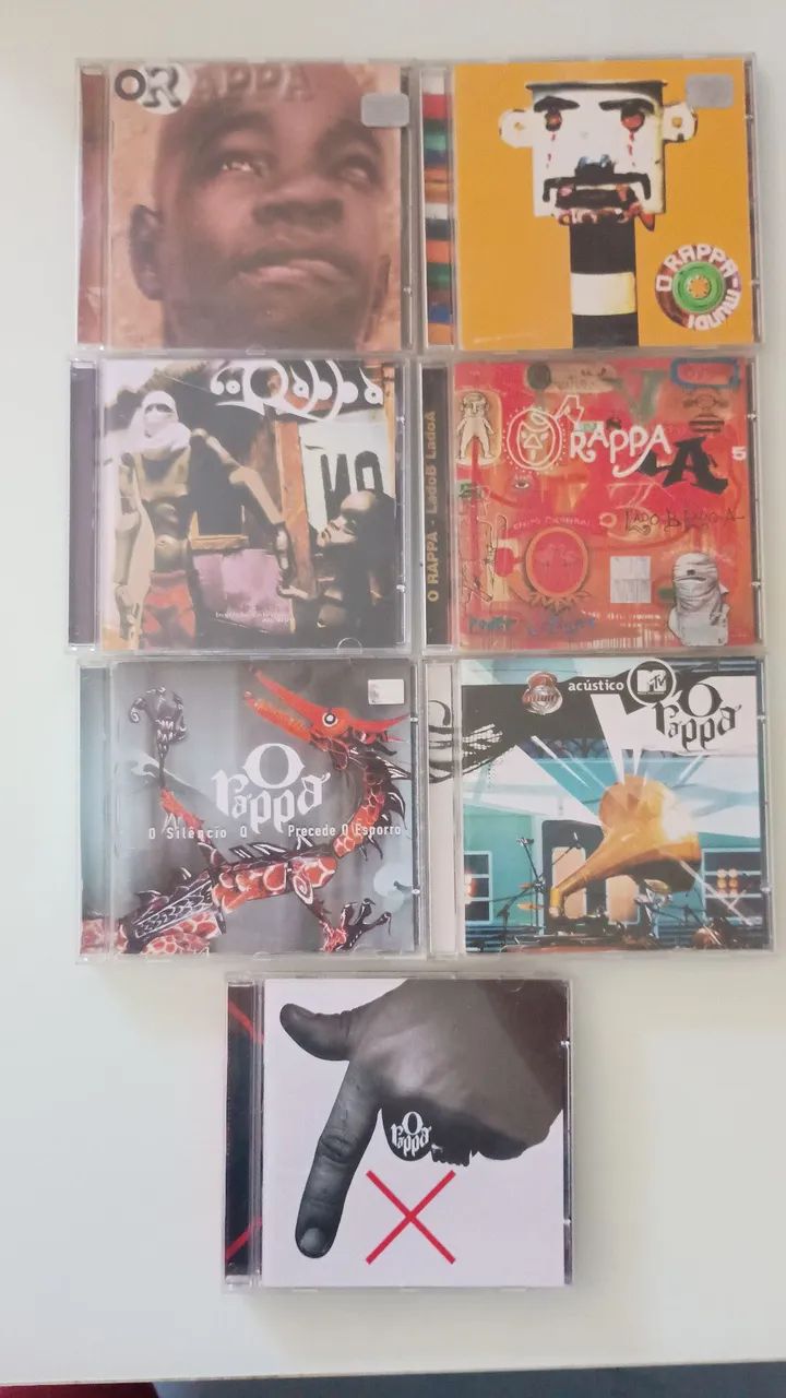 Cds O Rappa coleção 94-08