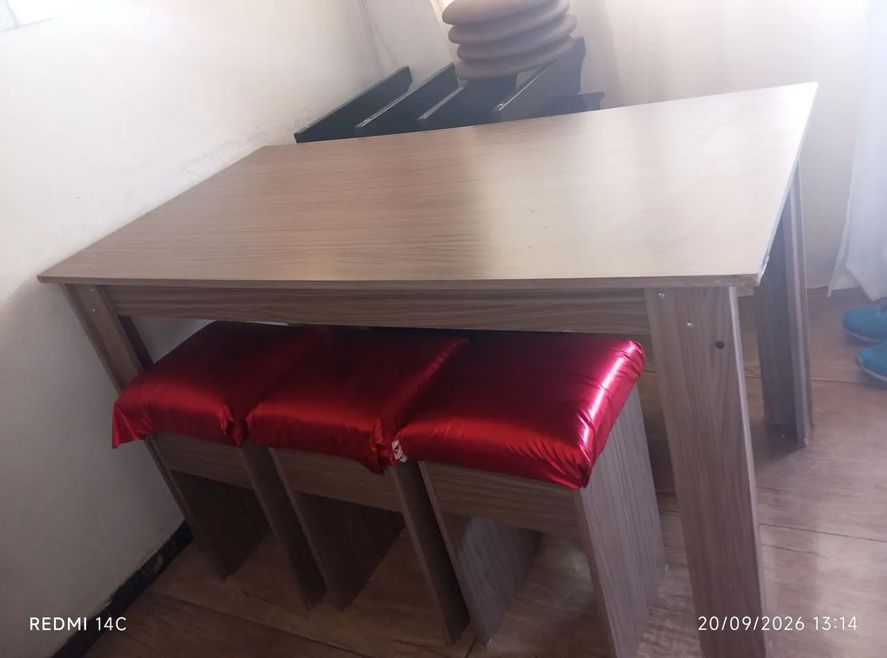 Mesa MDF 6 lugares  - Foto 5