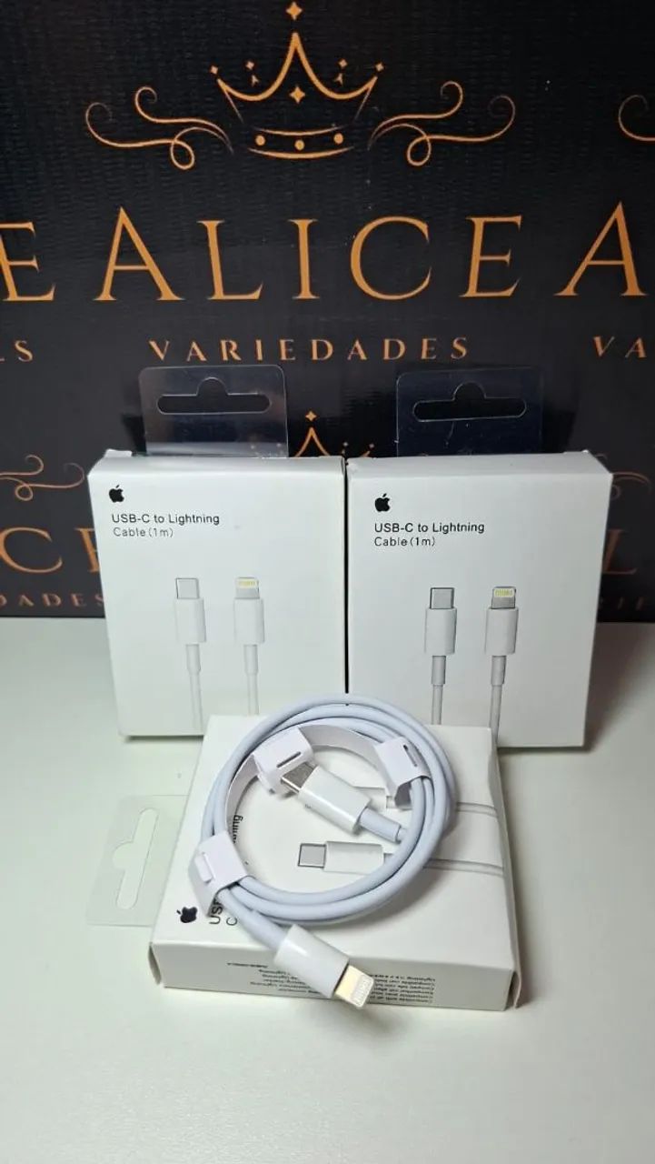 Cabo de iPhone  C lightning 1metro 