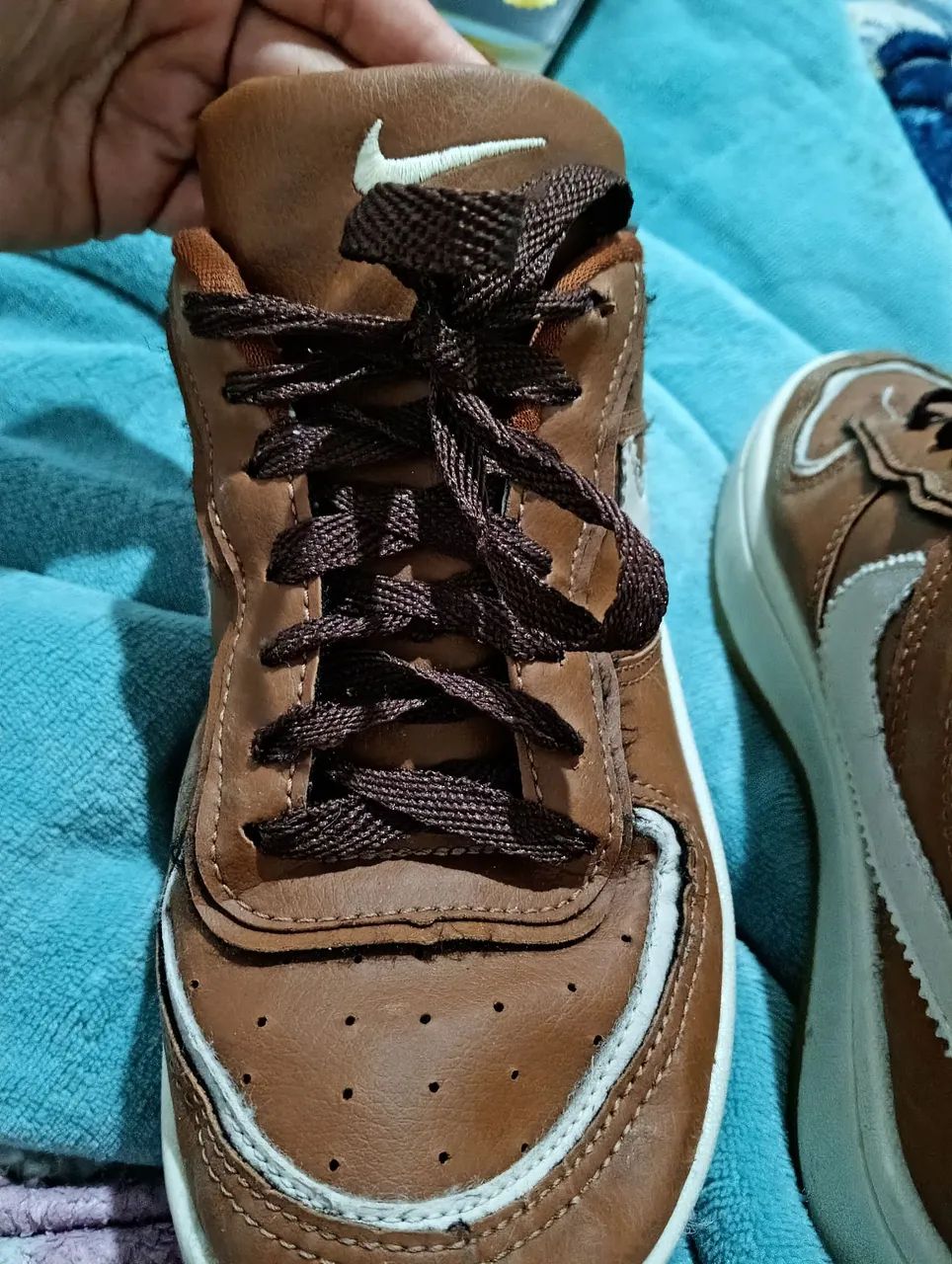 Tênis Nike marrom - Foto 5