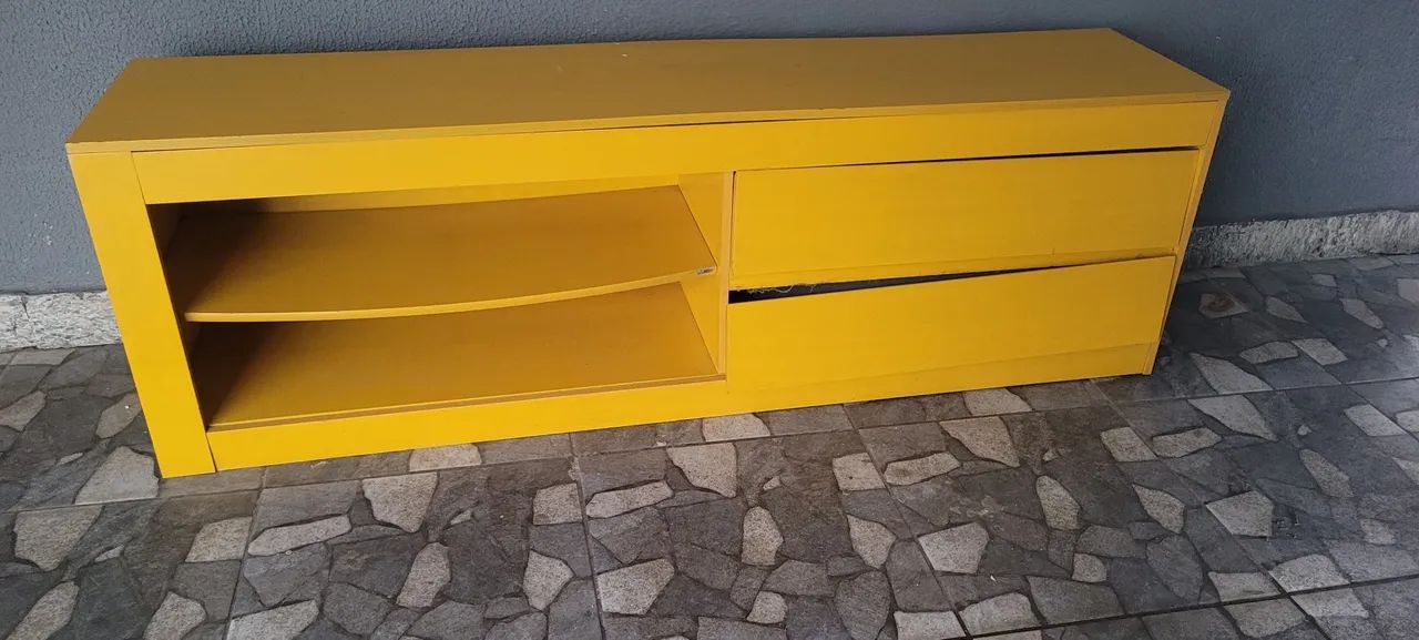 Rack sala amarelo  - Foto 2