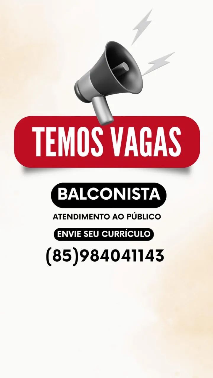Vaga para Balconista - Foto 2