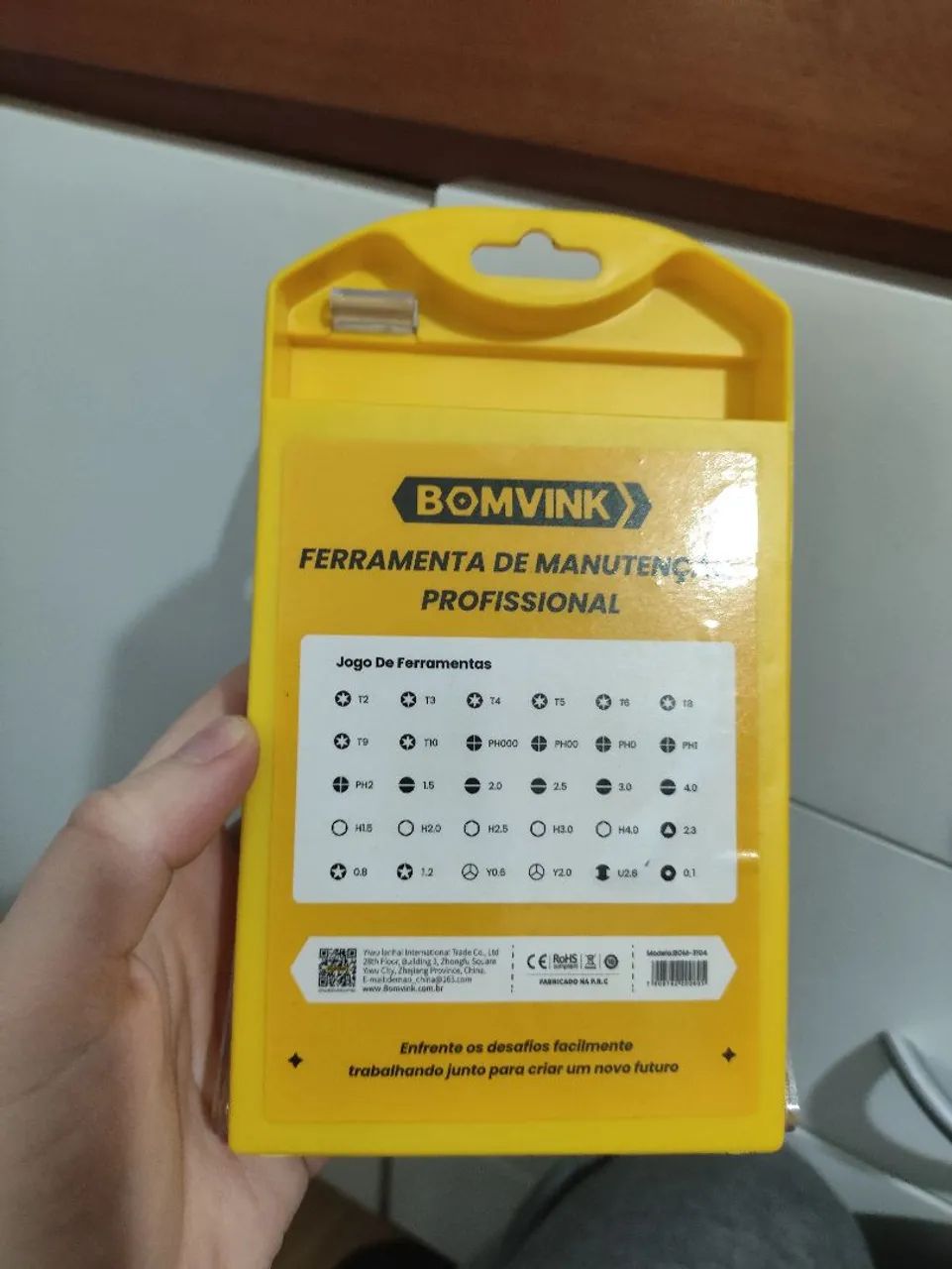 Kit ferramentas chave de precisão bomvick 31 peças para celular e relógio  - Foto 2
