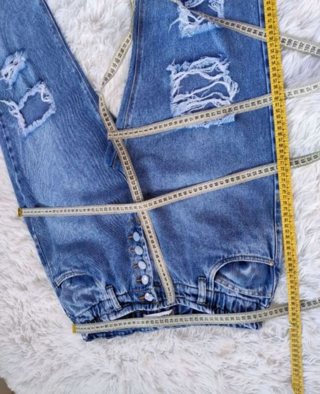 Calça Jeans Dardak Destroyed 44 - Foto 5