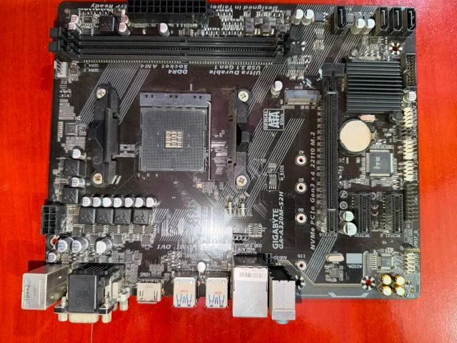 Placa mãe Gigabyte GA-A320M-S2H - Foto 2