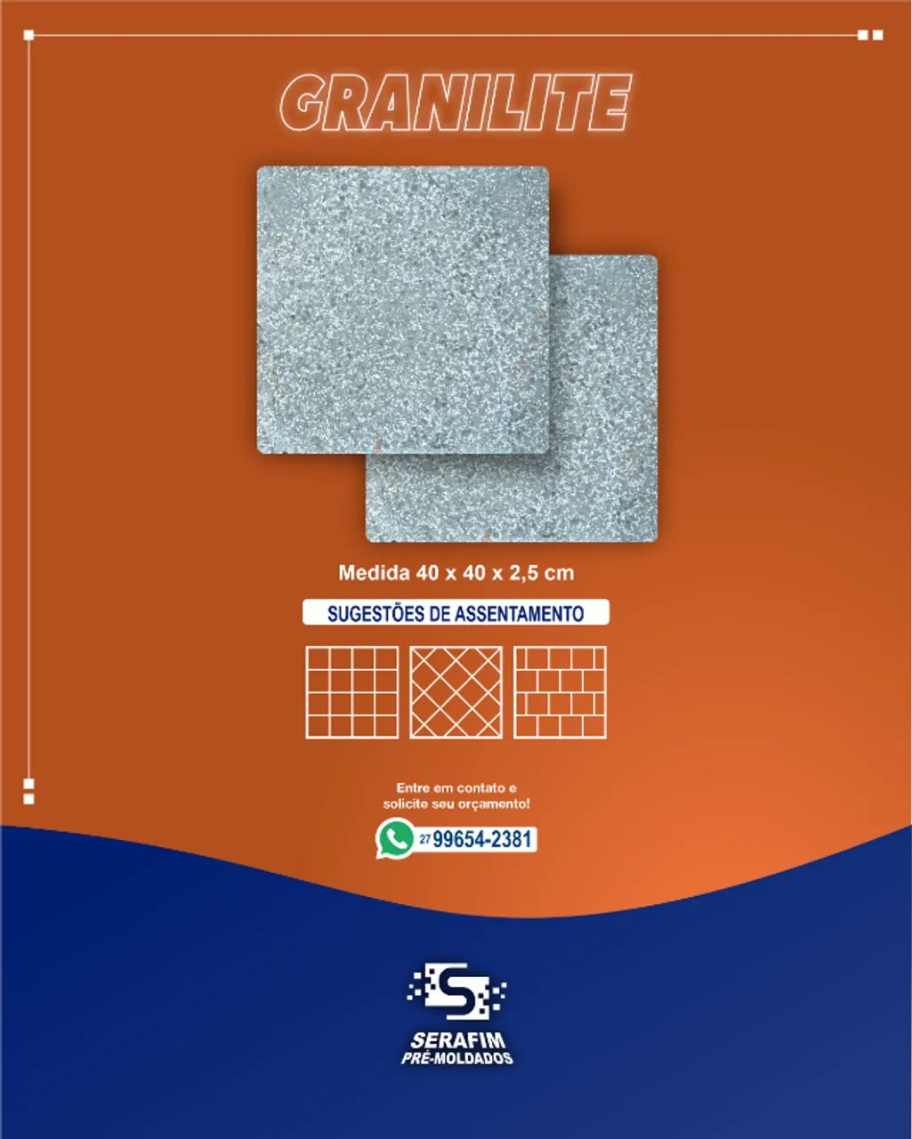 GRANILITE 40 X 40 X 2,5CM