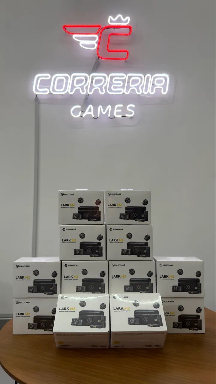 Microfone Hollyland M2 Duo Combo Novo Lacrado - Foto 3