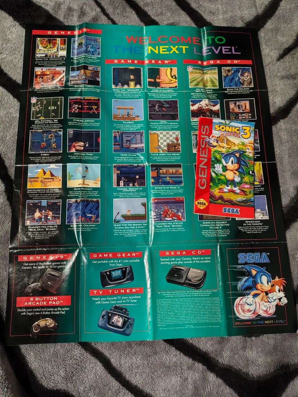 Jogo Sonic 3 Mega Drive Original  - Foto 4