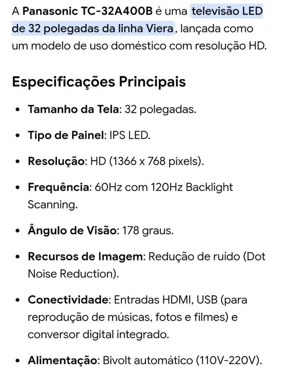 Tv 32 Pol Panasonic  - Foto 5