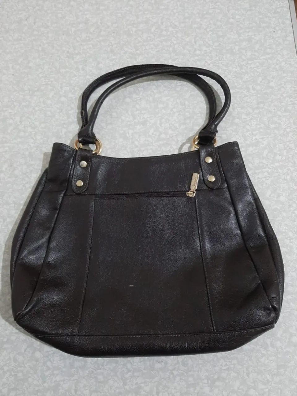 Bolsa Couro Feeling com Alça (Com pequenas avarias) - Foto 2