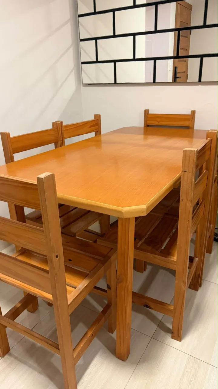Mesa de madeira 