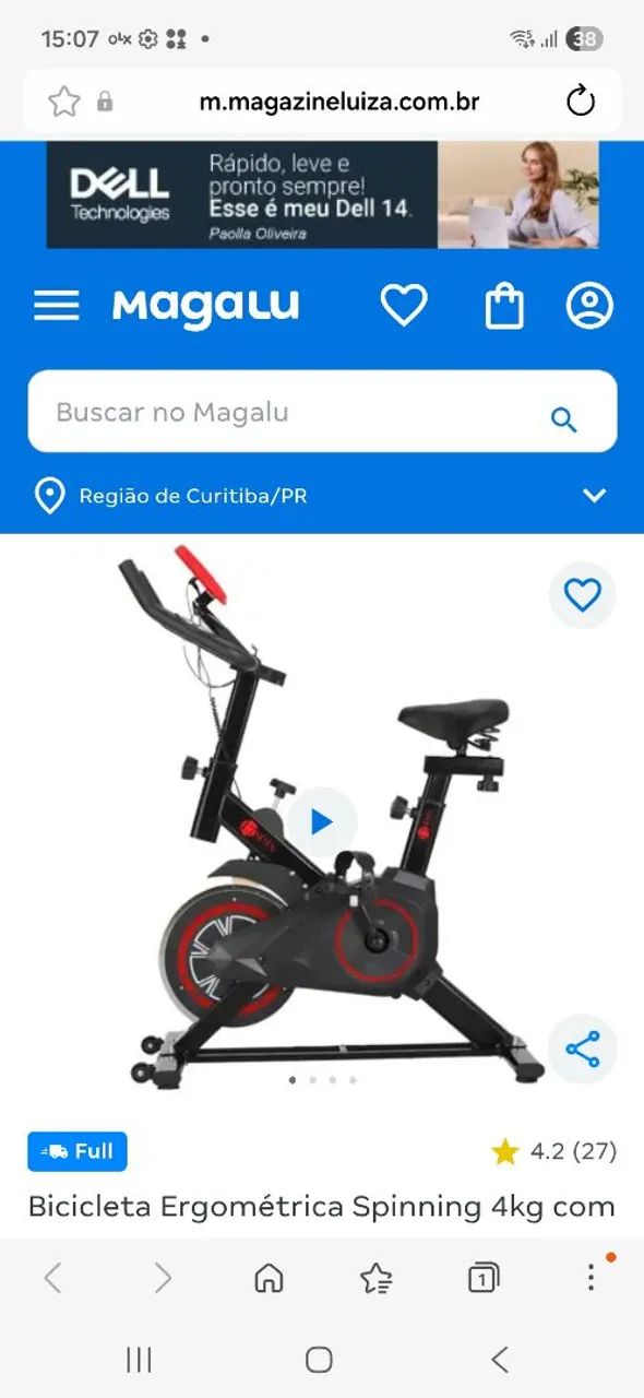 Bicicleta ergometrica  - Foto 2