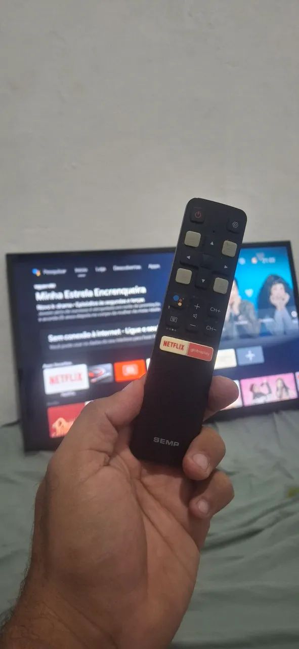Smart tv 32 polegadas Semp com sistema android - Foto 2