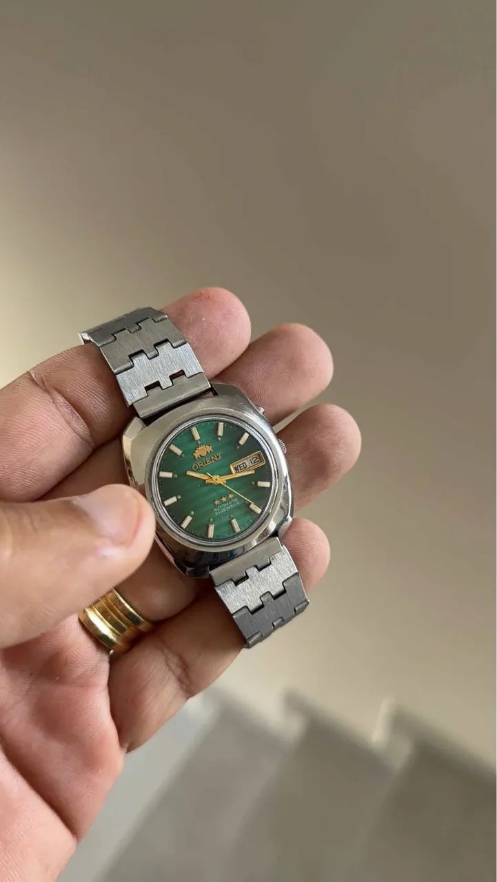 Relógio Orient automático 37mm