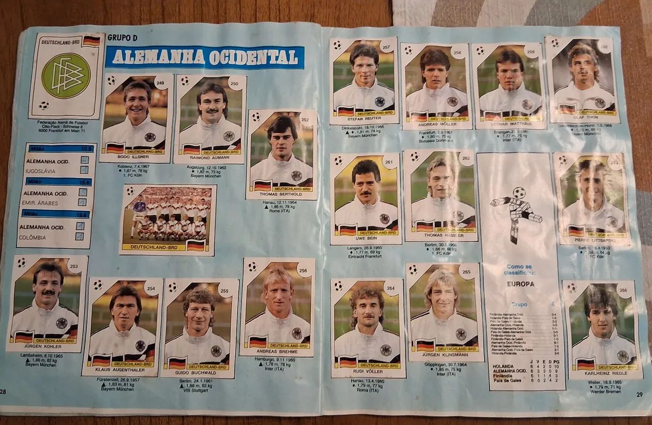 Album da Copa 1990 - Foto 4
