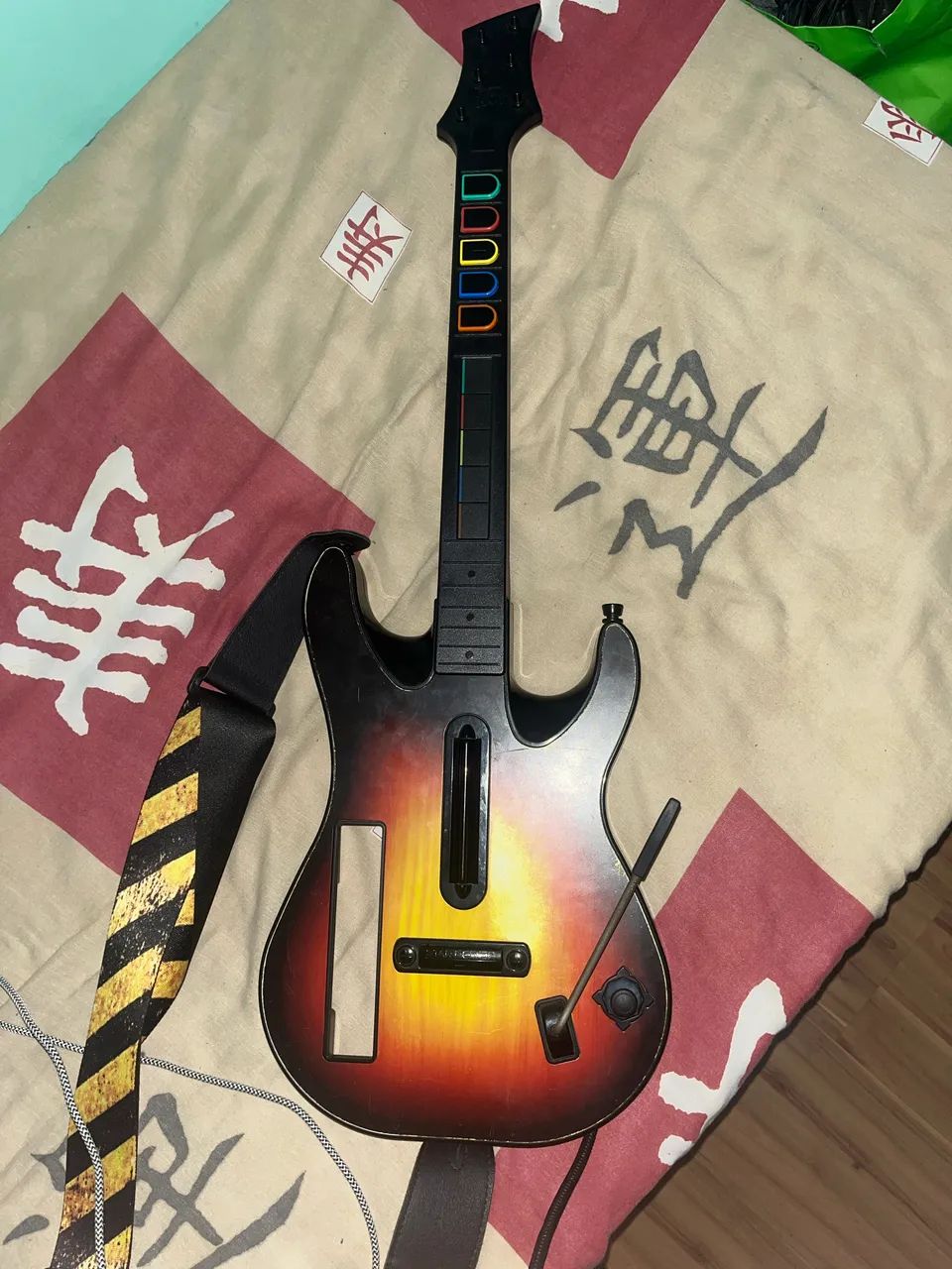 Guitarra Guitar hero modificada