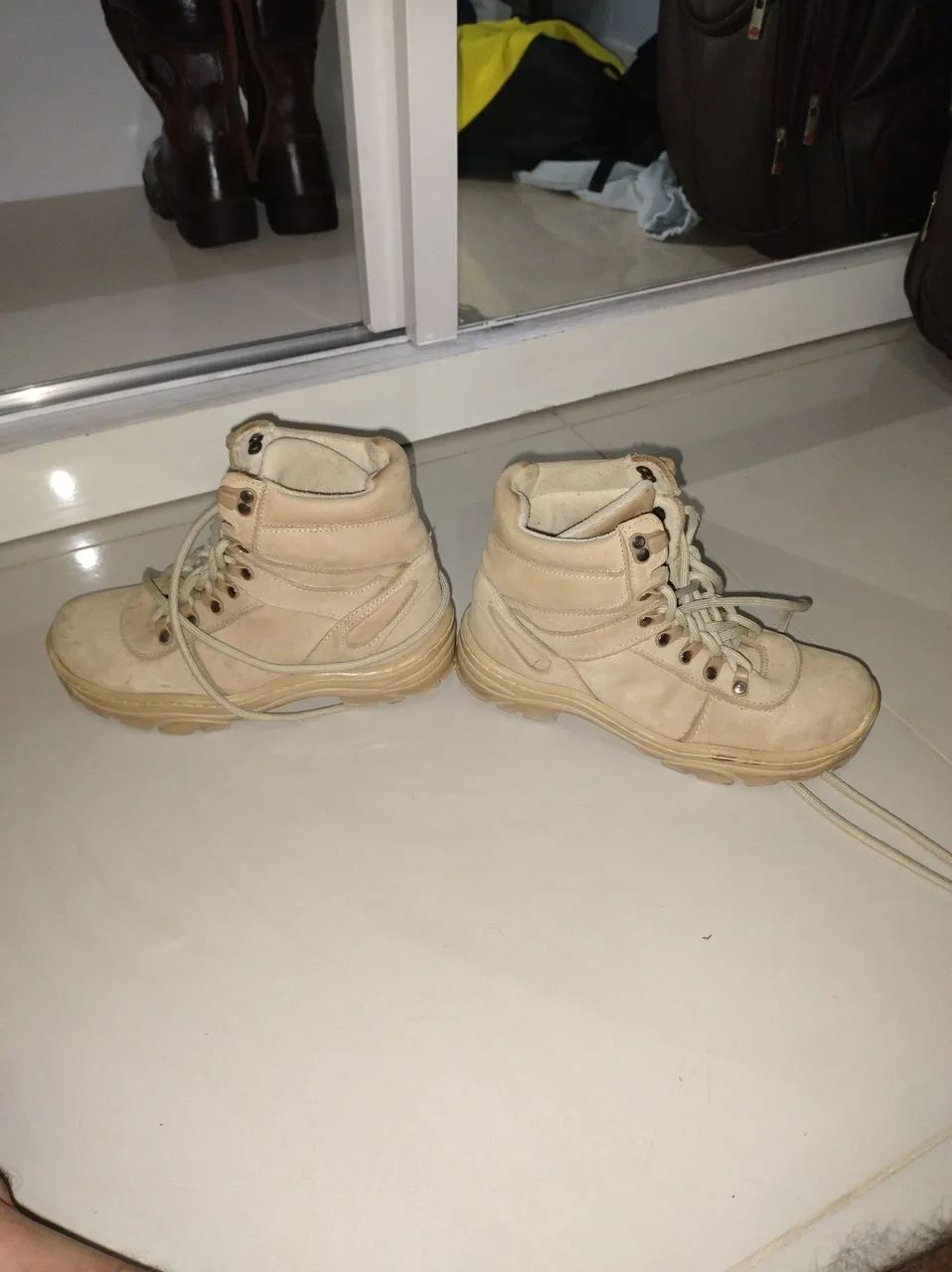 Bota tática em couro Defender® - Foto 5