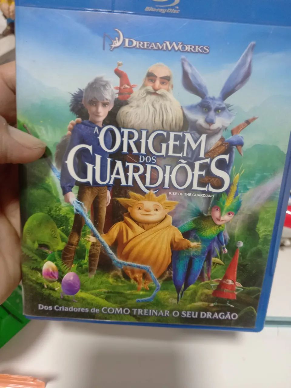 BLU RAY  A ORIGEM DOS GUARDIÕES 