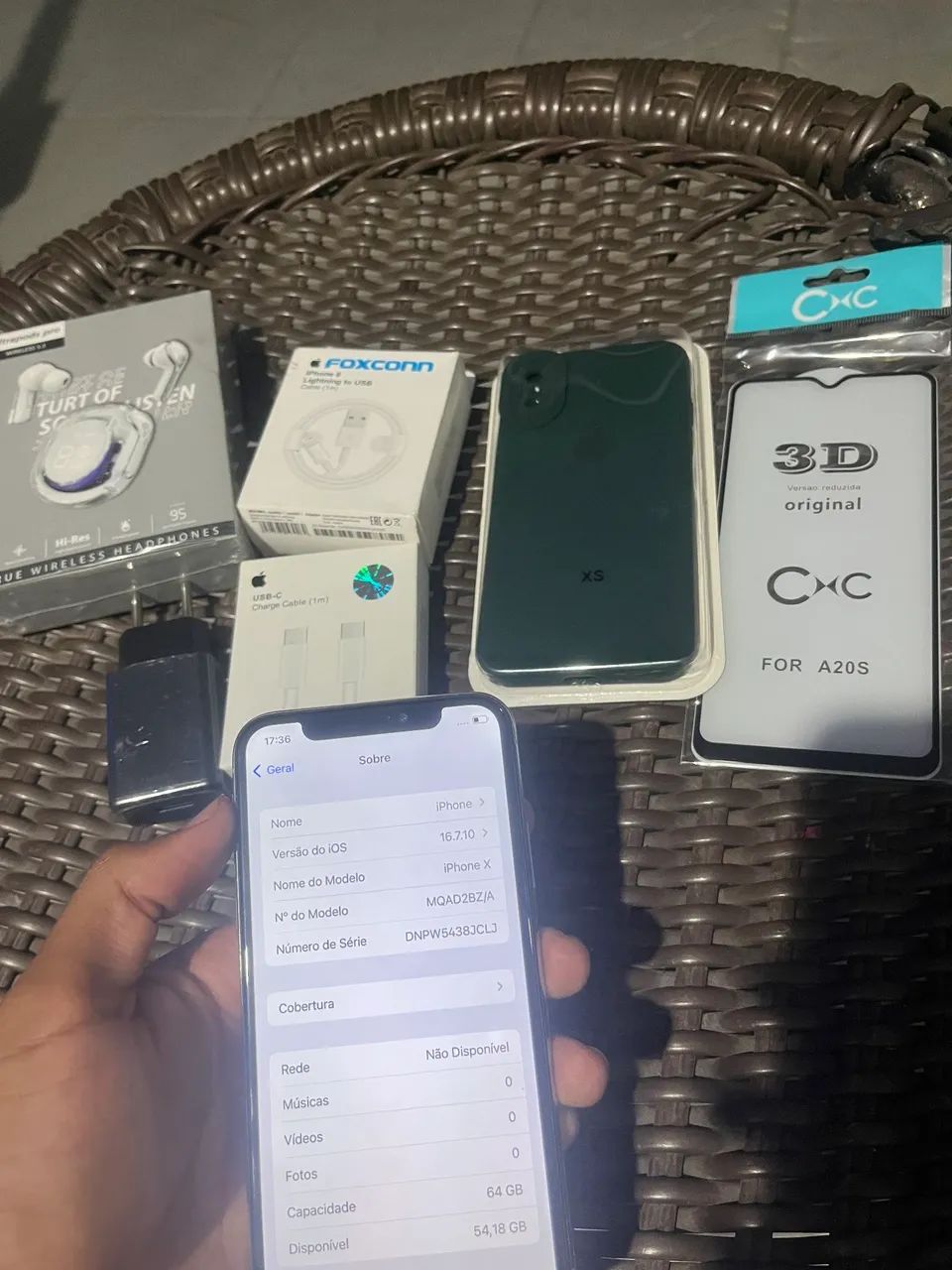 IPHONE X | TODO COMPLETO| + ACESSÓRIOS  - Foto 3