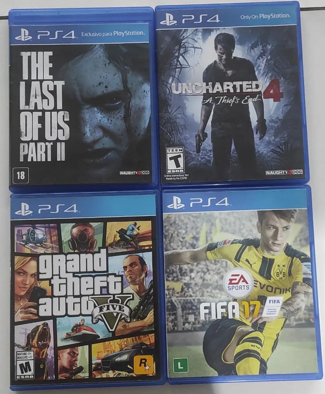 Jogos ps4