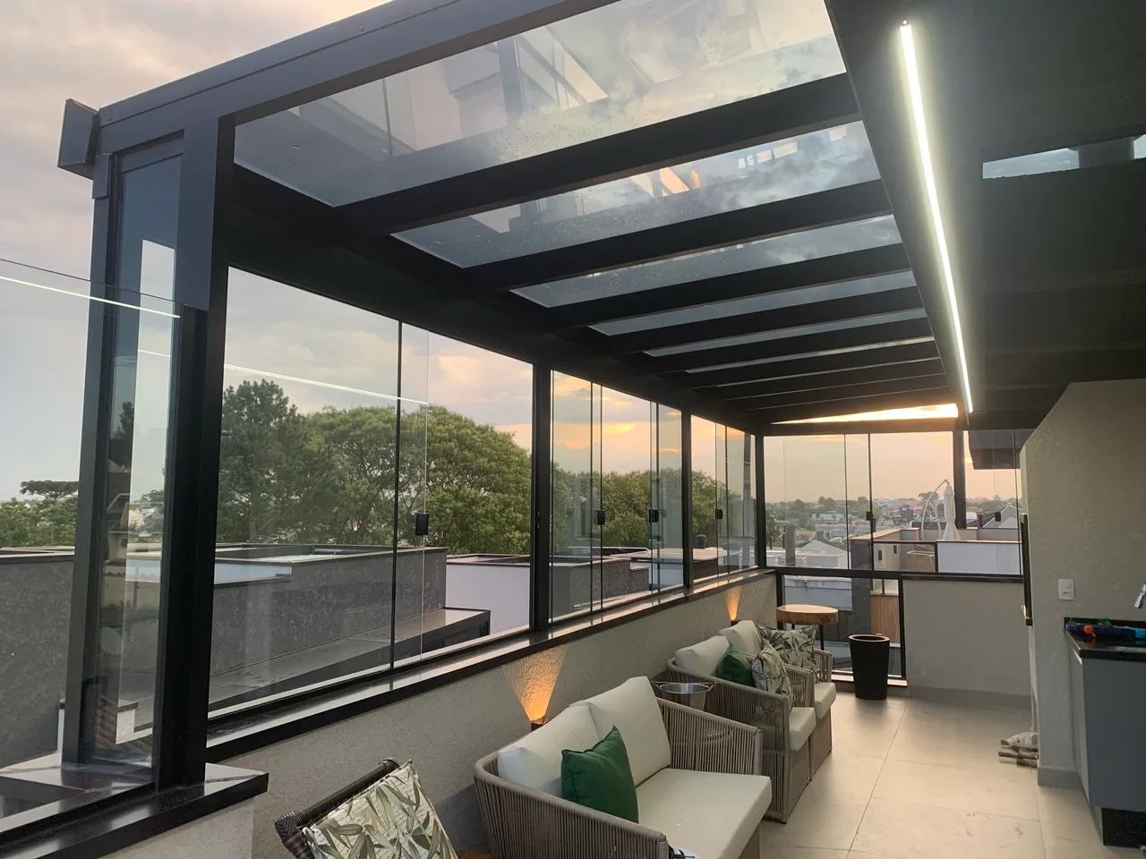 Coberturas em vidro  - Foto 2