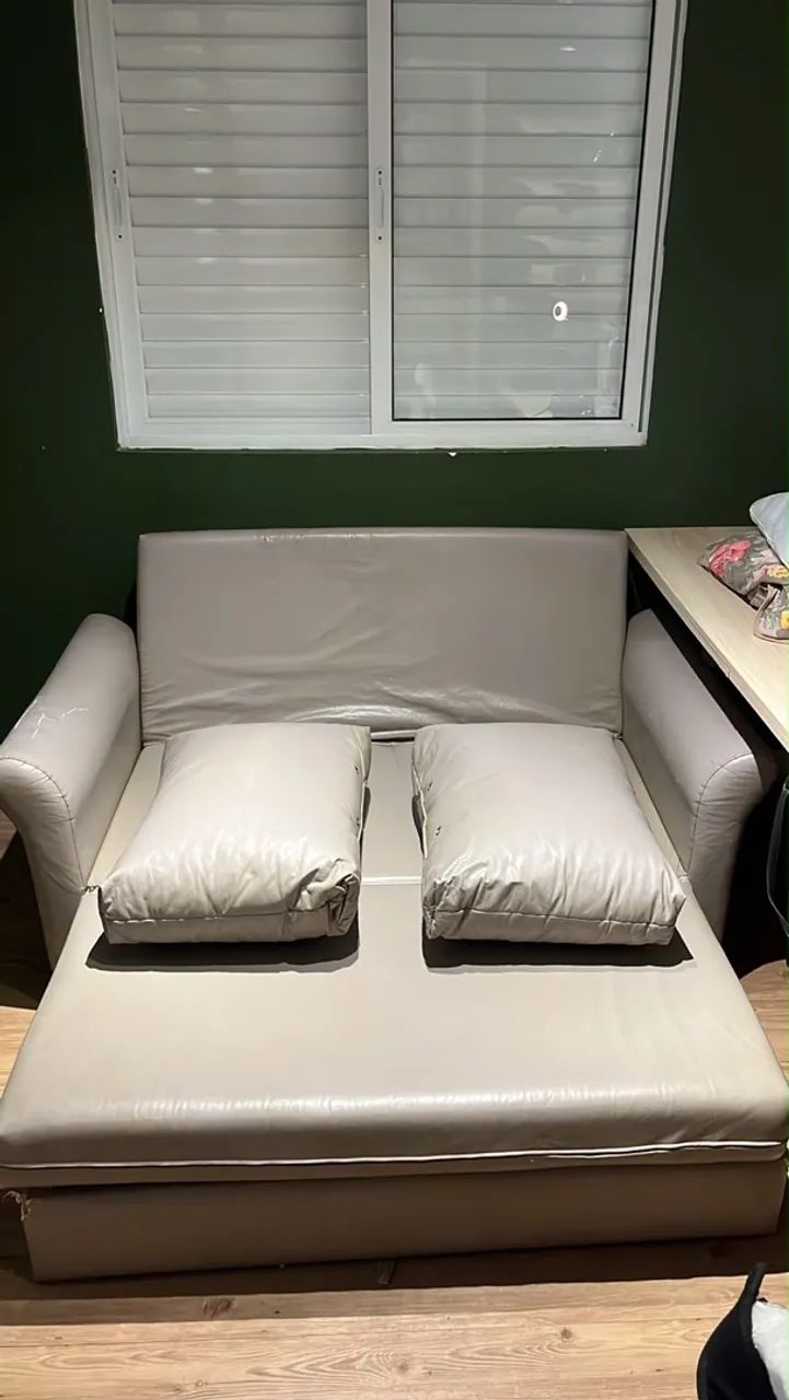 Sofá cama e almofada  - Foto 3