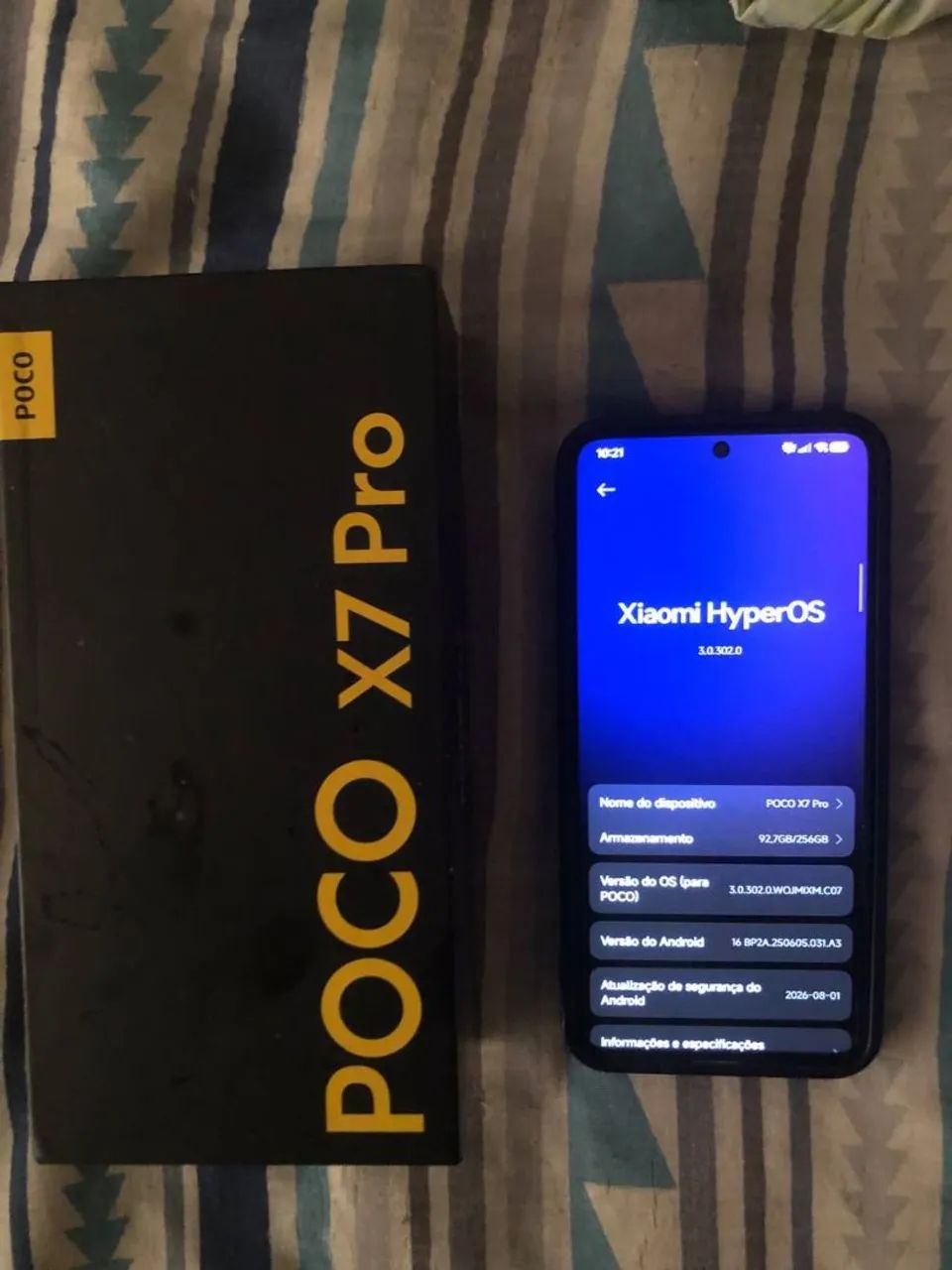 POCO X7 PRO USADO IMPECÁVEL 