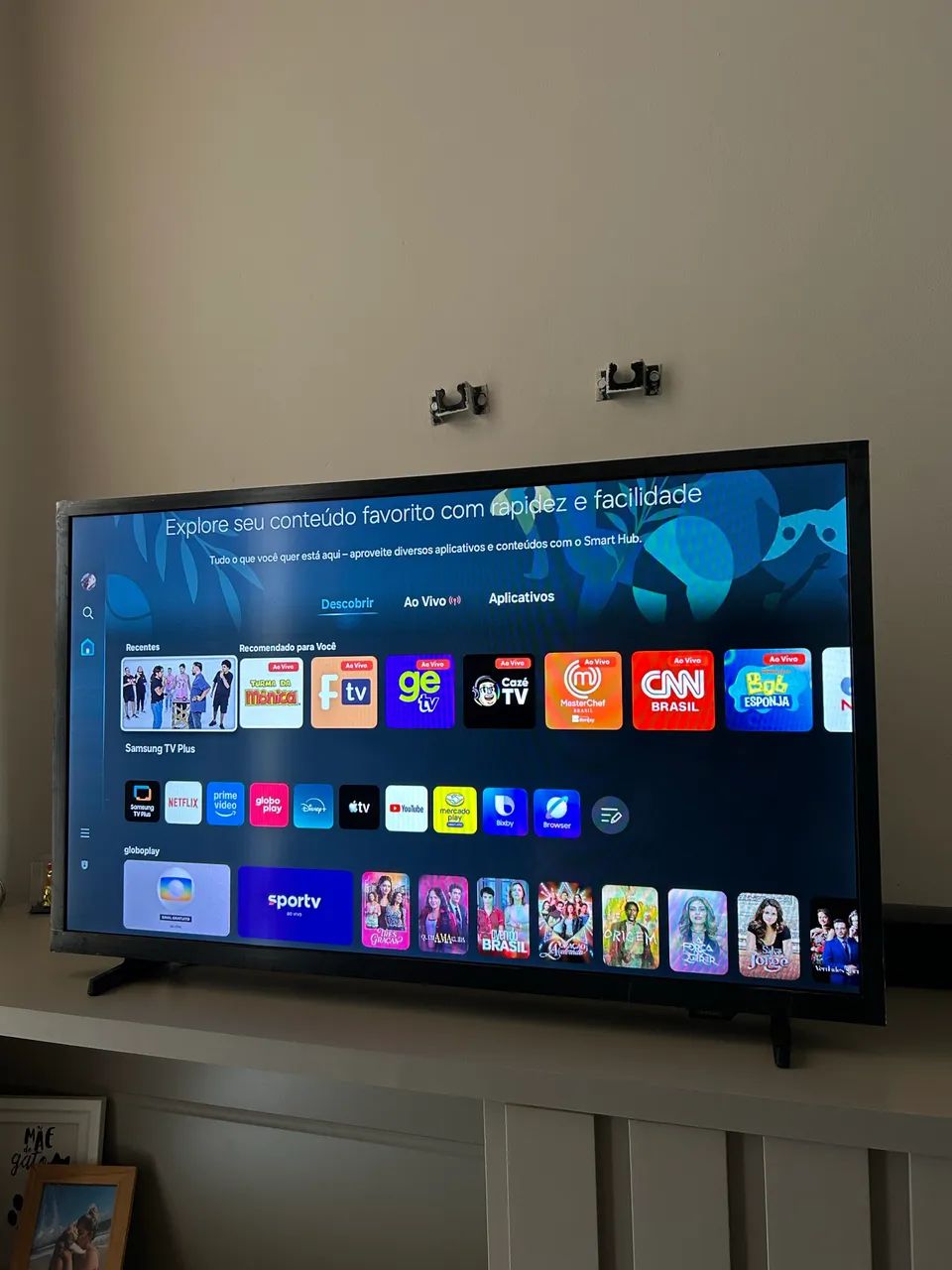 Tv Smart Samsung 32 polegadas- garantia até fevereiro  - Foto 2