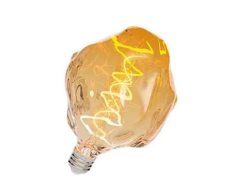 Lâmpada LED Flint Filamento Ambar 4W nova - Foto 3