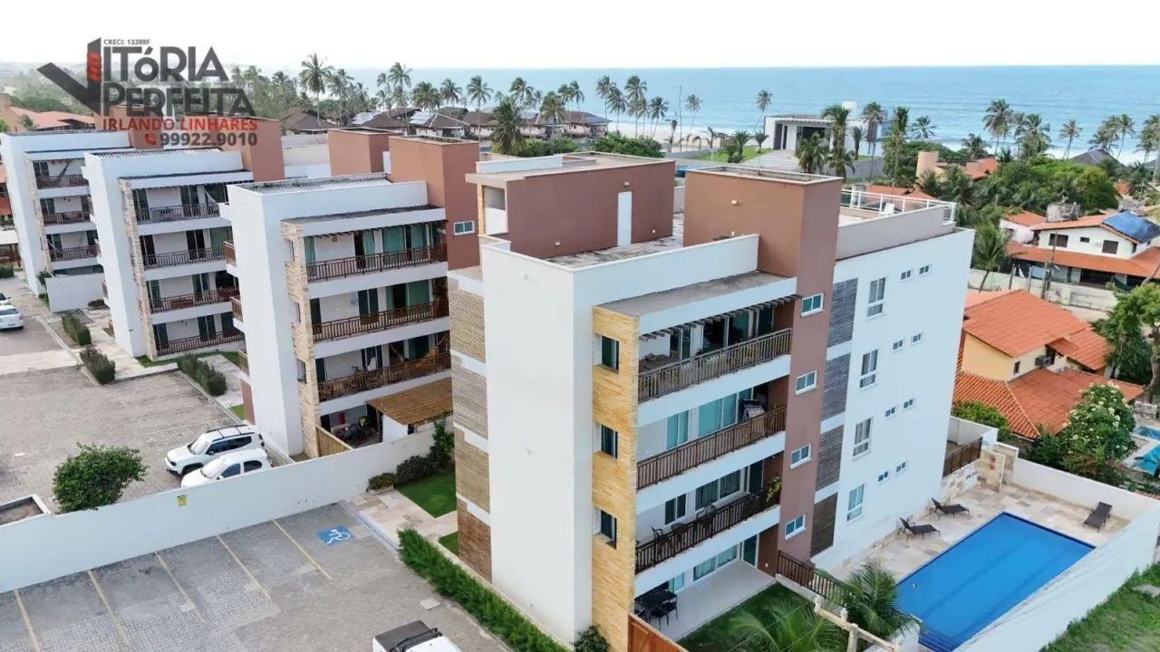 Apartamento de luxo no centro da praia do Cumbuco - Foto 2