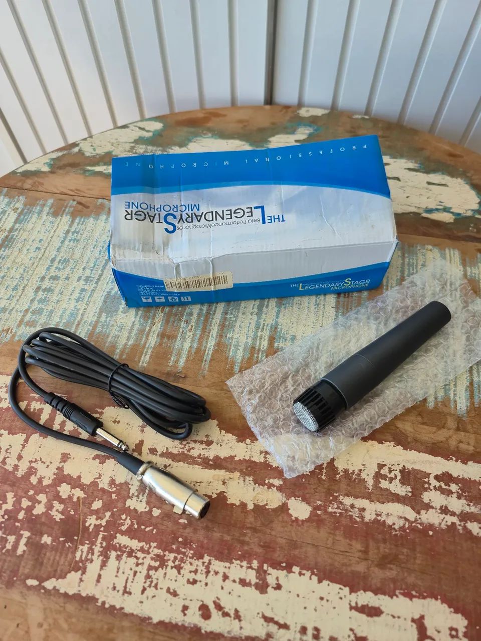 SM57 Clone - Microfone Profissional Legendary Stagr - Foto 2
