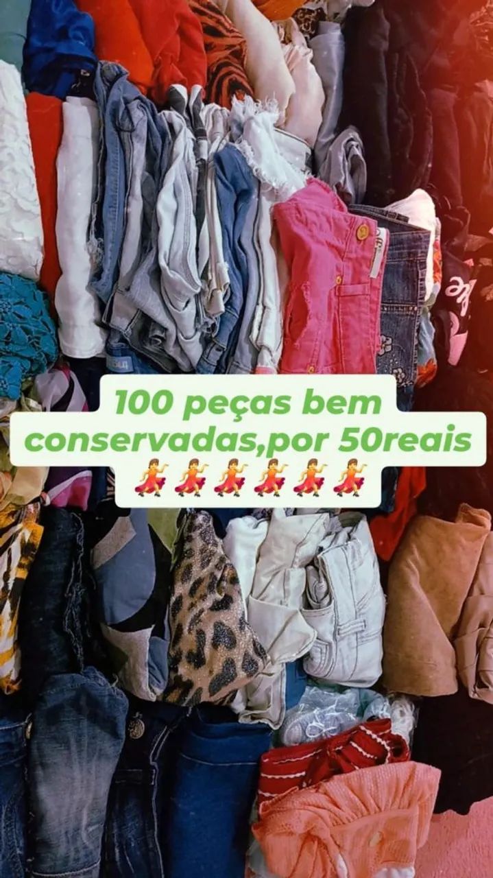Lote de roupas 