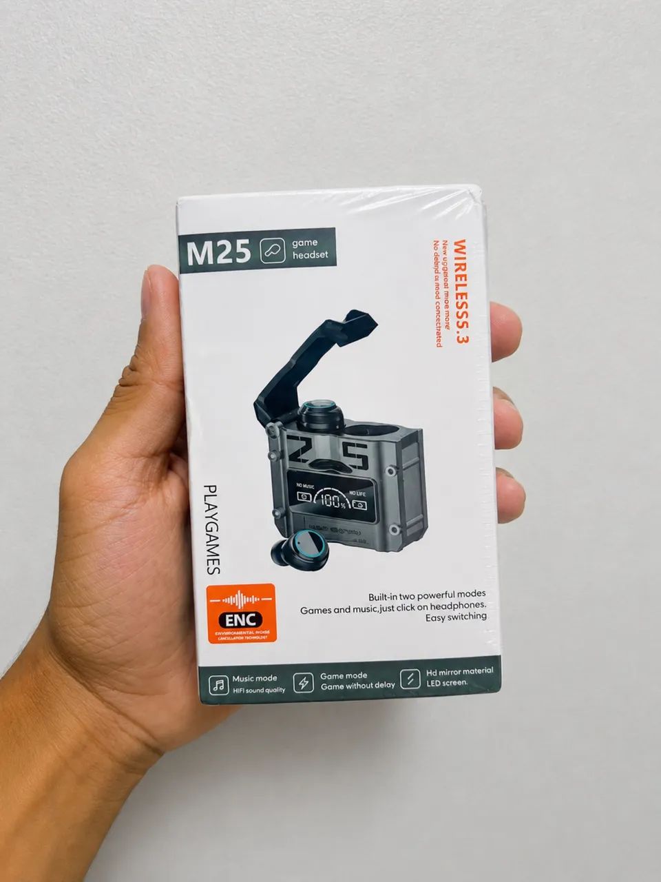 Fone de Ouvido Bluetooth Gamer M25