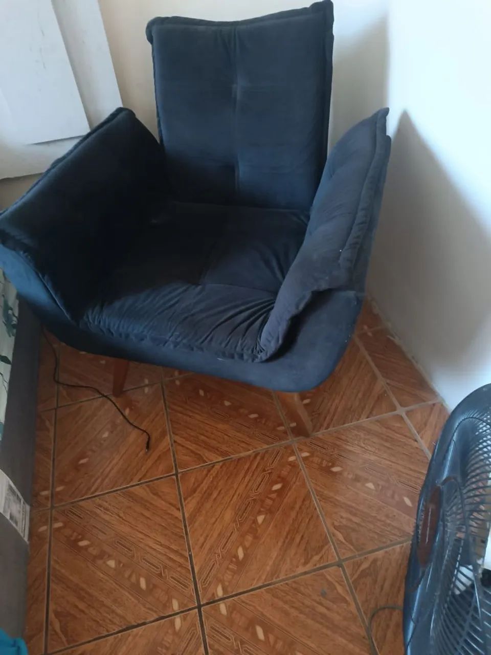 Poltrona veludo  - Foto 2