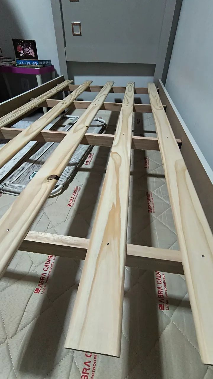 Vendo duas camas de solteiro novas - Foto 5