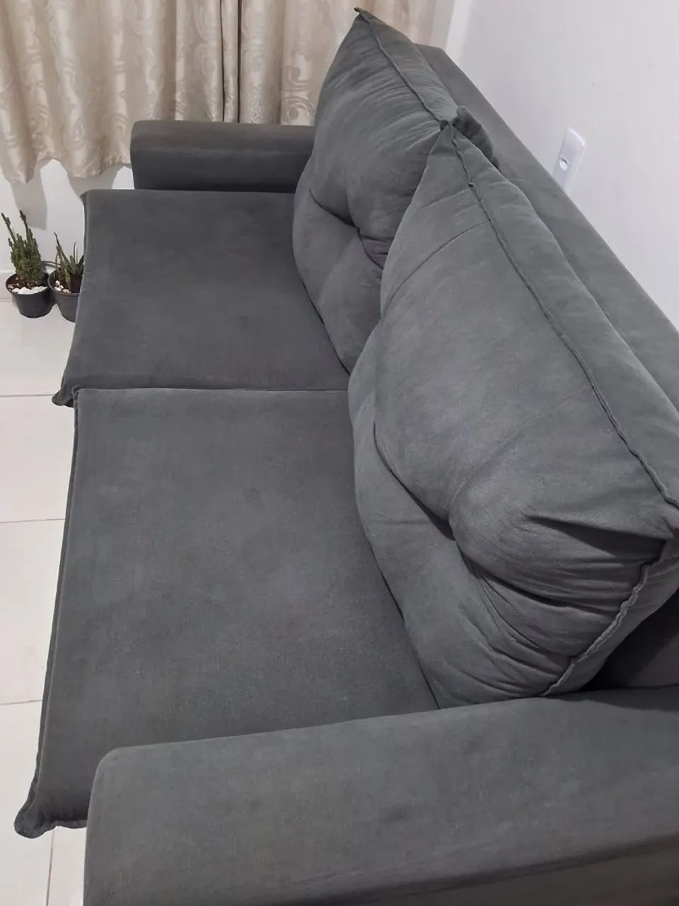 Sofá 3 lugares retrátil - Foto 3