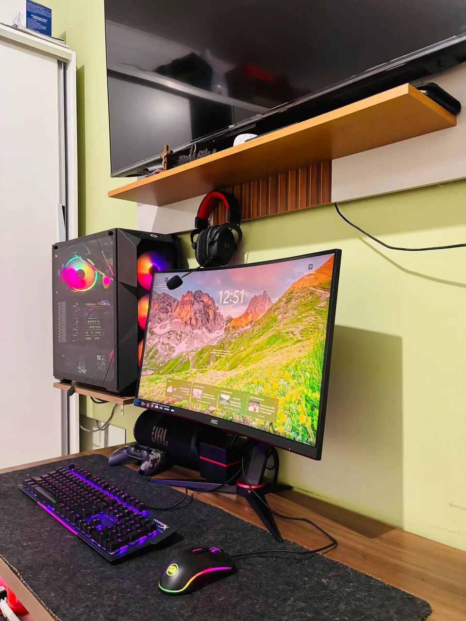 Pc Gamer Completo Core i7 ( 12° Geração)417561445517250561
