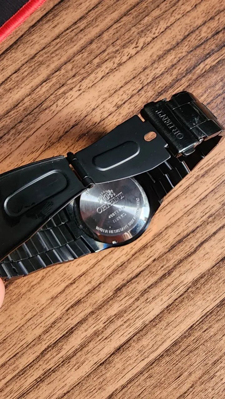ORIENT WATER RESIST腕時計 ブラック RELÓGIO ORIENT AUTOMATIC ORIGINAL - PRETO - AUTOMÁTICO
